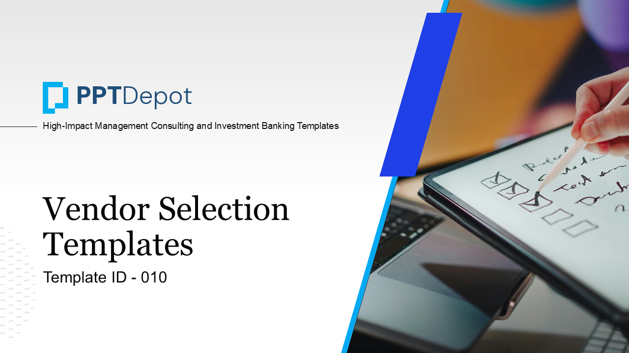 Vendor Selection PPT Slide 1