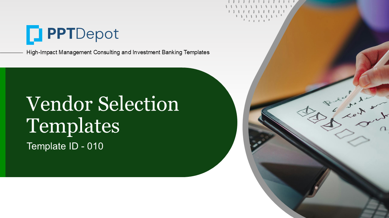 Vendor Selection PPT Slide 1