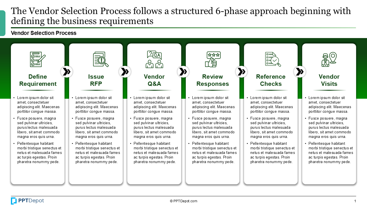 Vendor Selection PPT Slide 2