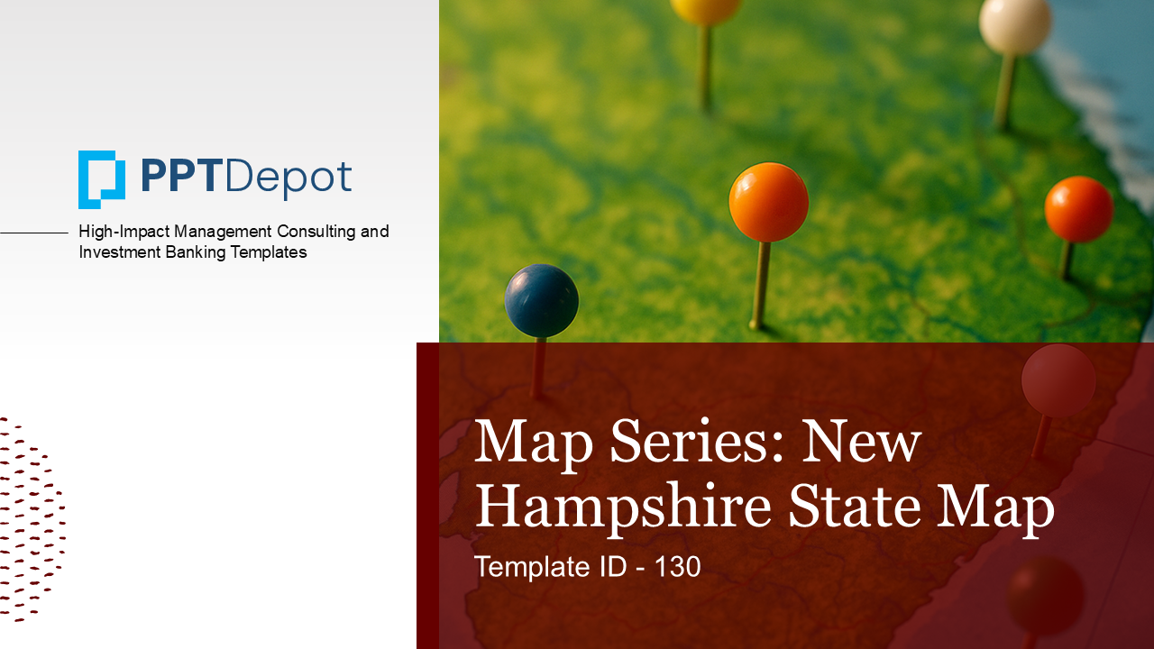 Map Series: New Hampshire PPT Map PPT Slide 1