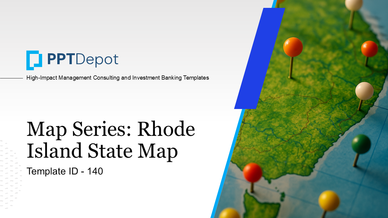 Map Series: Rhode Island PPT Map PPT Slide 1