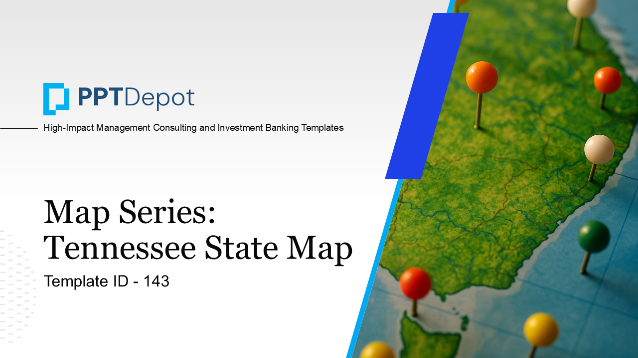 Map Series: Tennessee PPT Map PPT Slide 1
