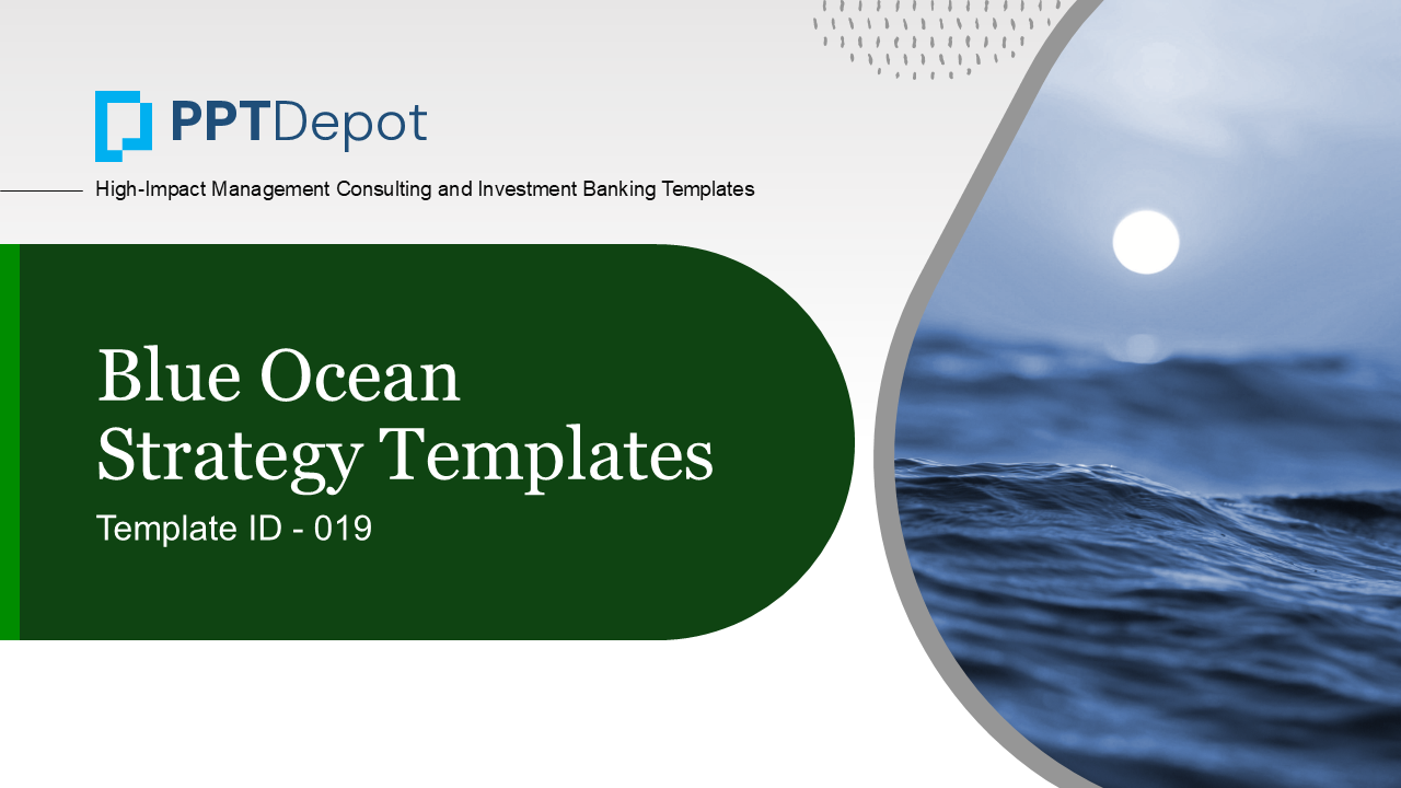 Blue Ocean Strategy PPT Slide 1