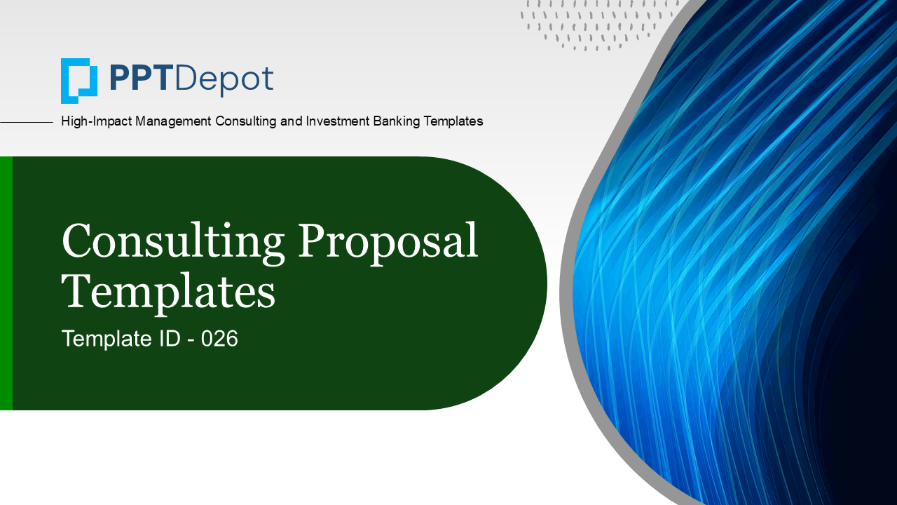 Consulting Proposal PPT Slide 1