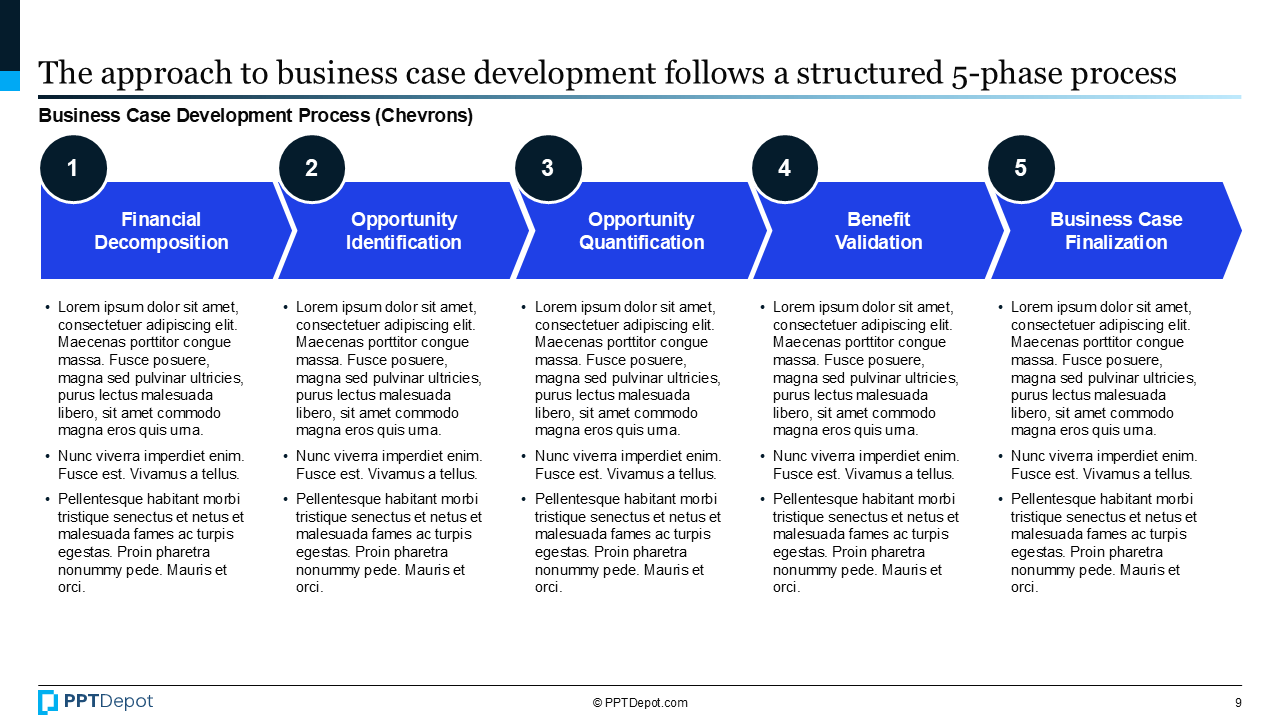 Business Case PPT Slide 4