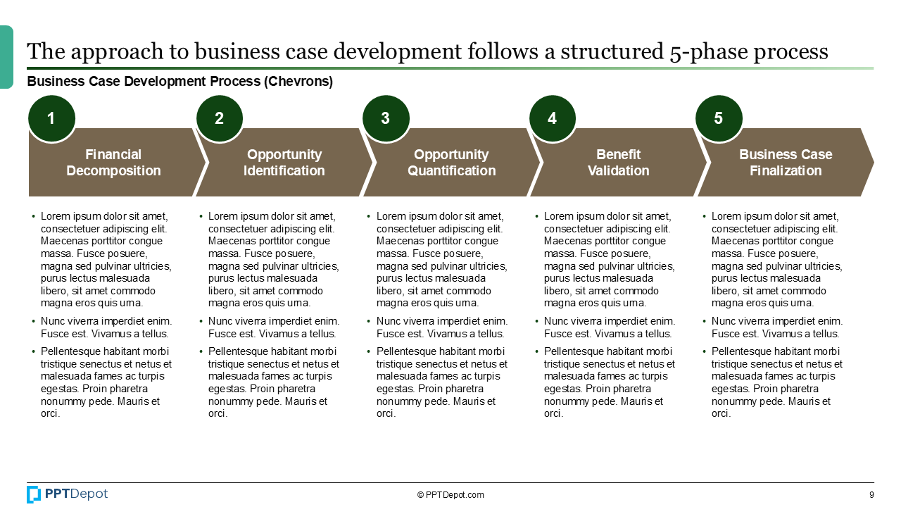 Business Case PPT Slide 4