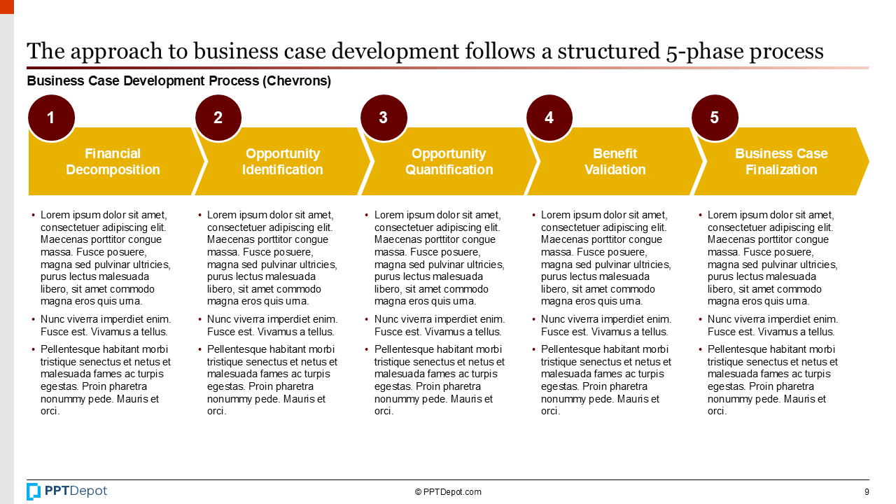 Business Case PPT Slide 4