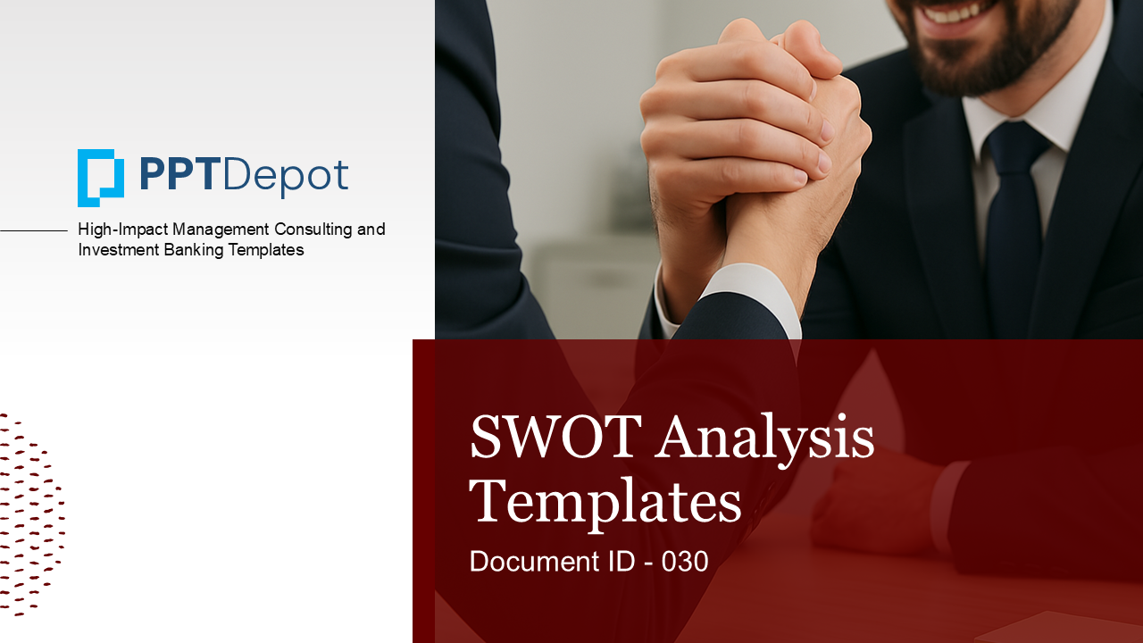 SWOT Analysis PPT Slide 1
