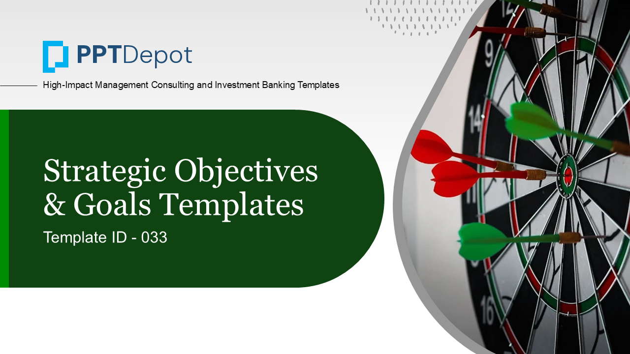 Strategic Objectives & Goals PPT Slide 1