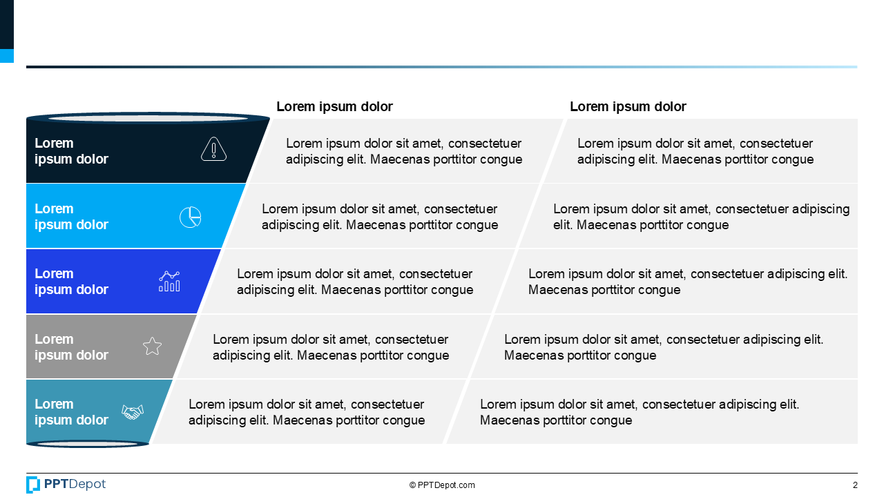 Conversion Funnel with Stage KPIs PPT Slide 3