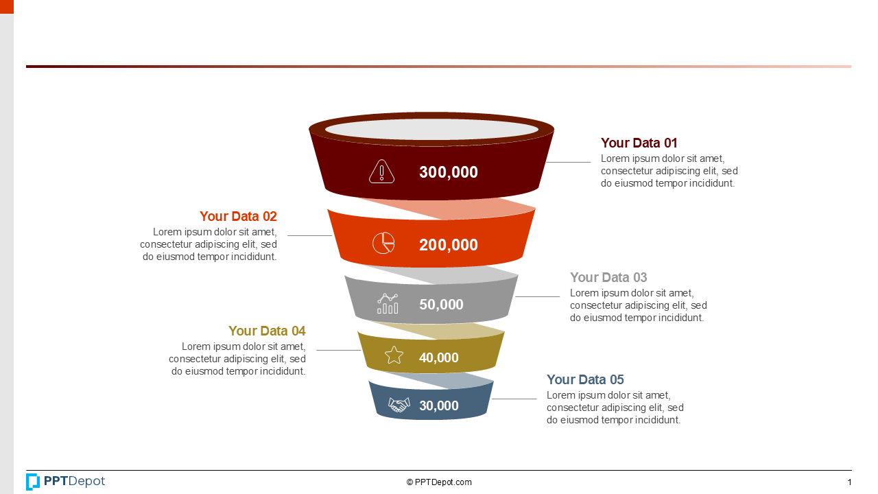 Conversion Funnel with Stage KPIs PPT Slide 2