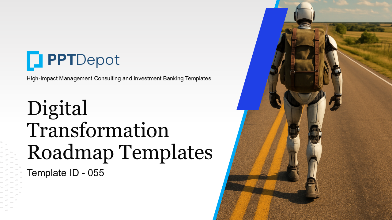 Digital Transformation Roadmap PPT Slide 1