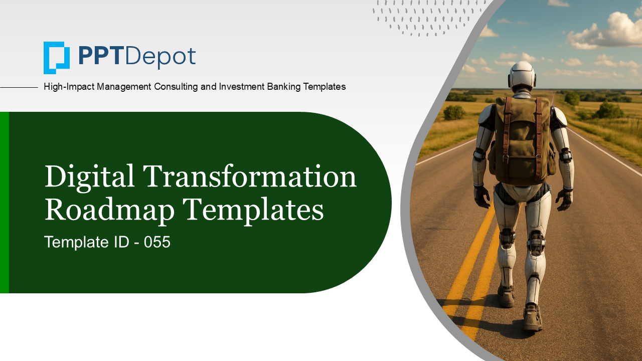 Digital Transformation Roadmap PPT Slide 1