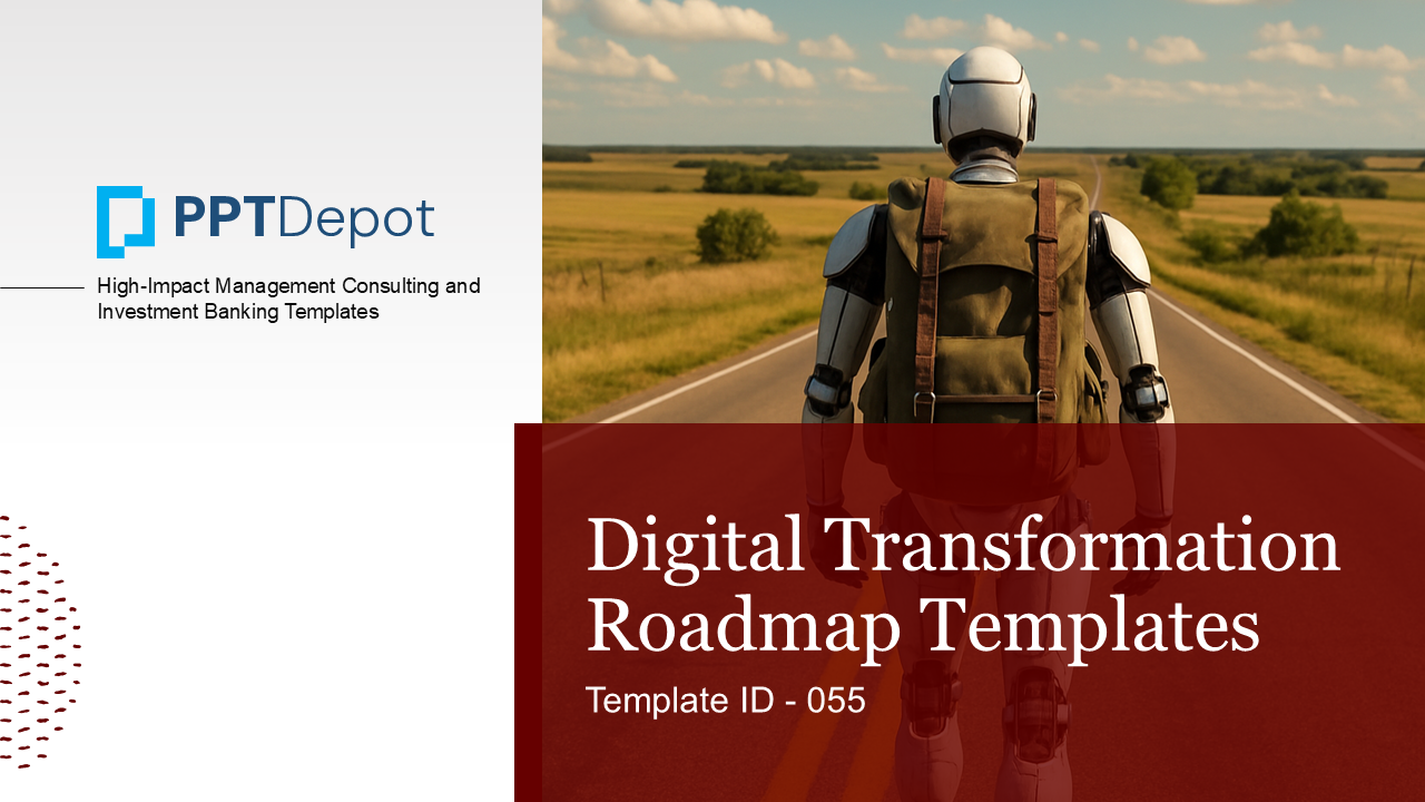 Digital Transformation Roadmap PPT Slide 1