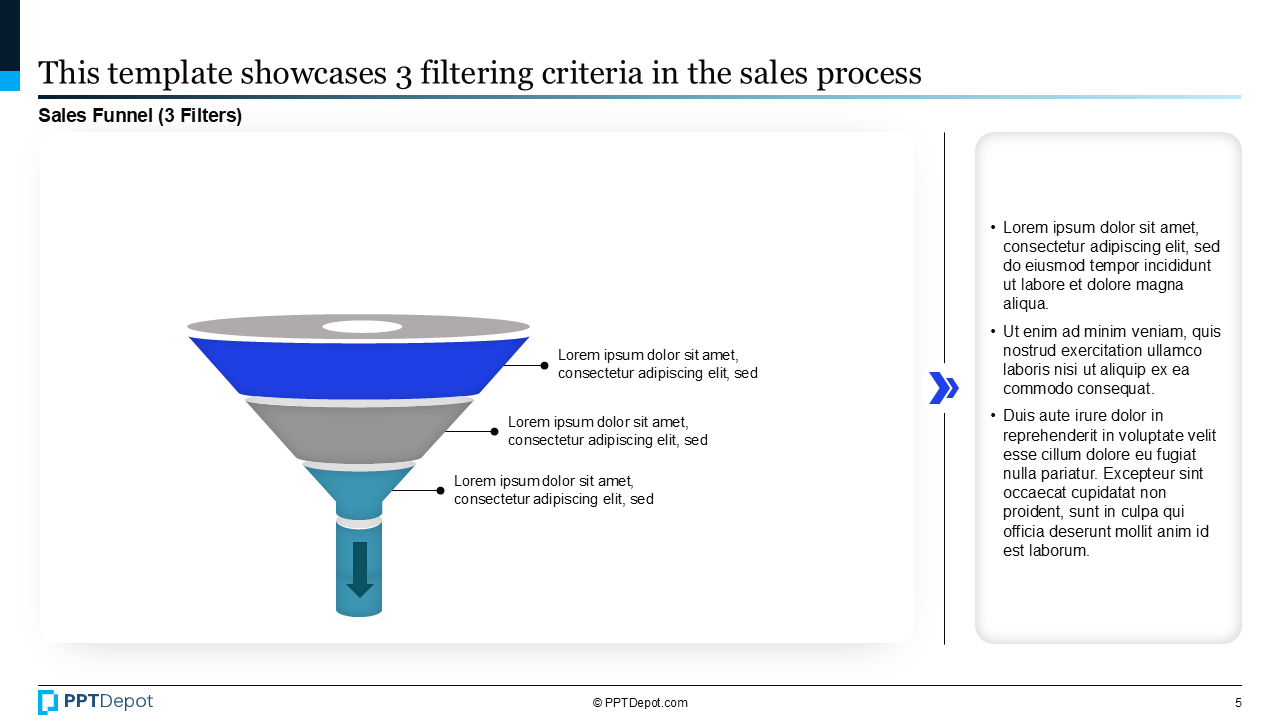 Sales Funnel PPT Slide 3