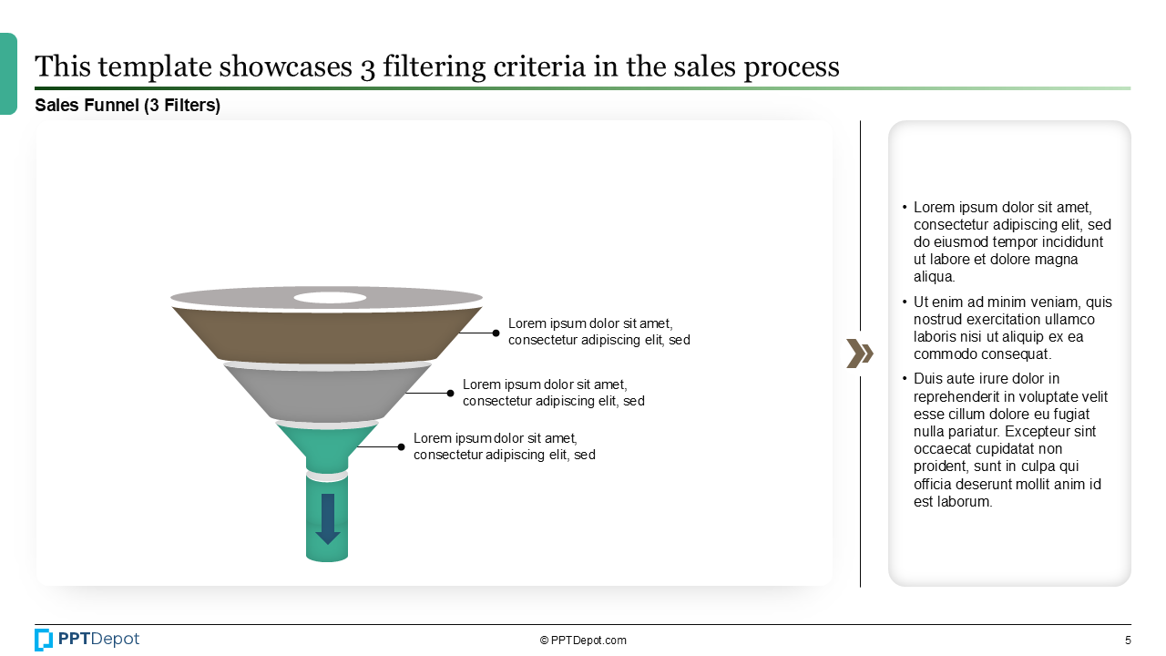 Sales Funnel PPT Slide 3