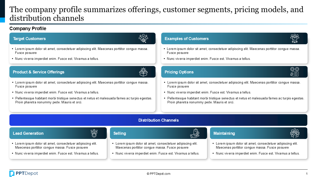 Company Analysis PPT Slide 2