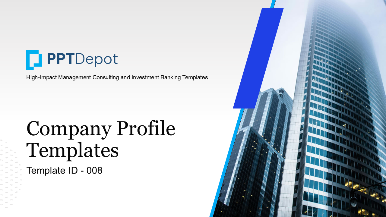 Company Profile PPT Slide 1