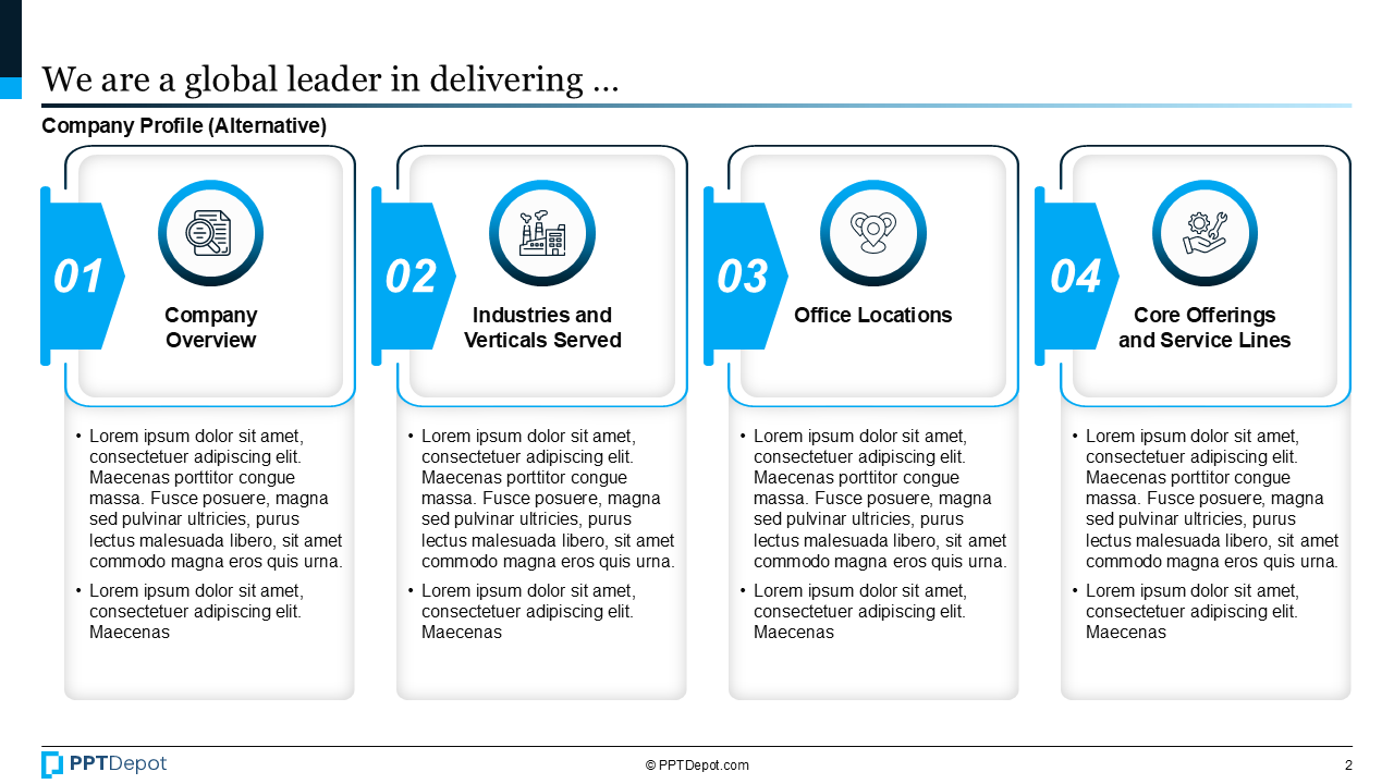 Company Profile PPT Slide 3