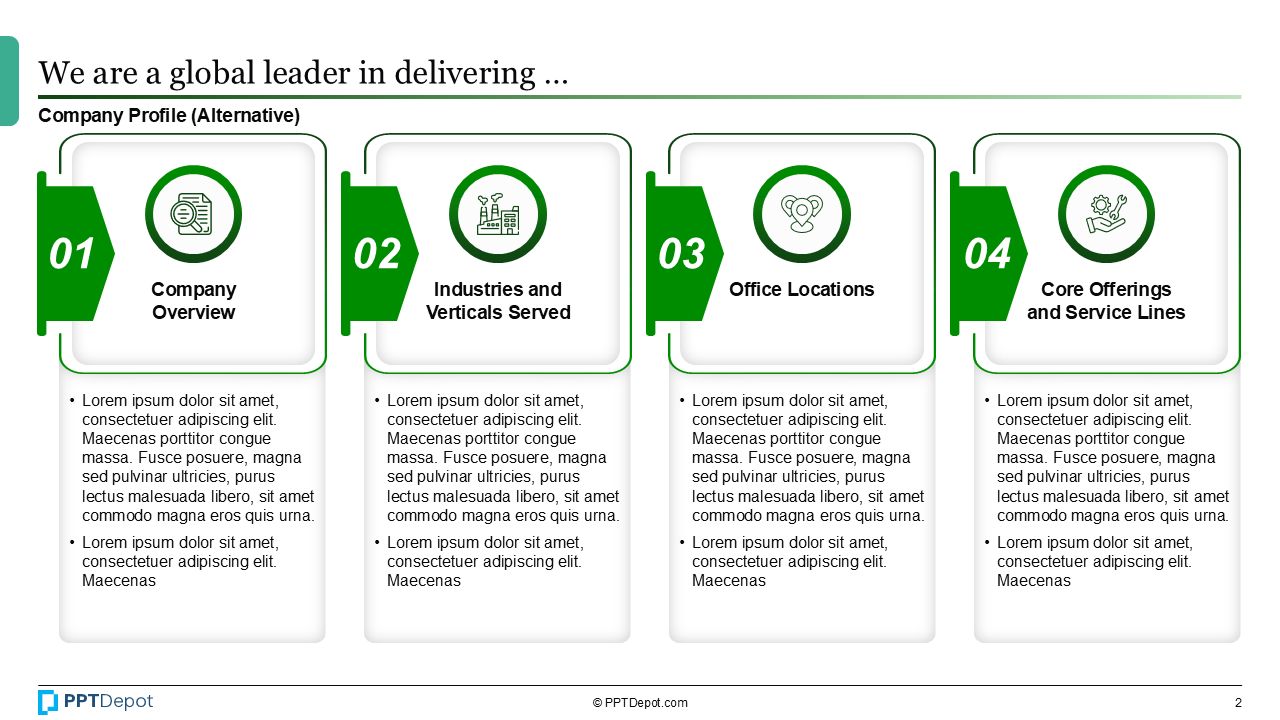 Company Profile PPT Slide 3