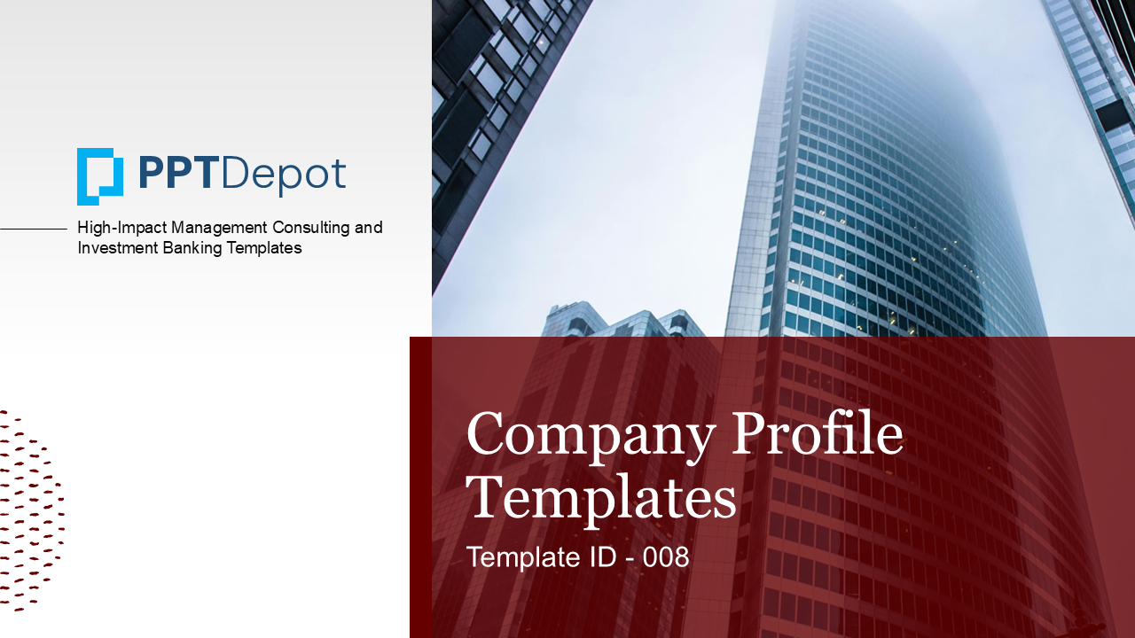 Company Profile PPT Slide 1