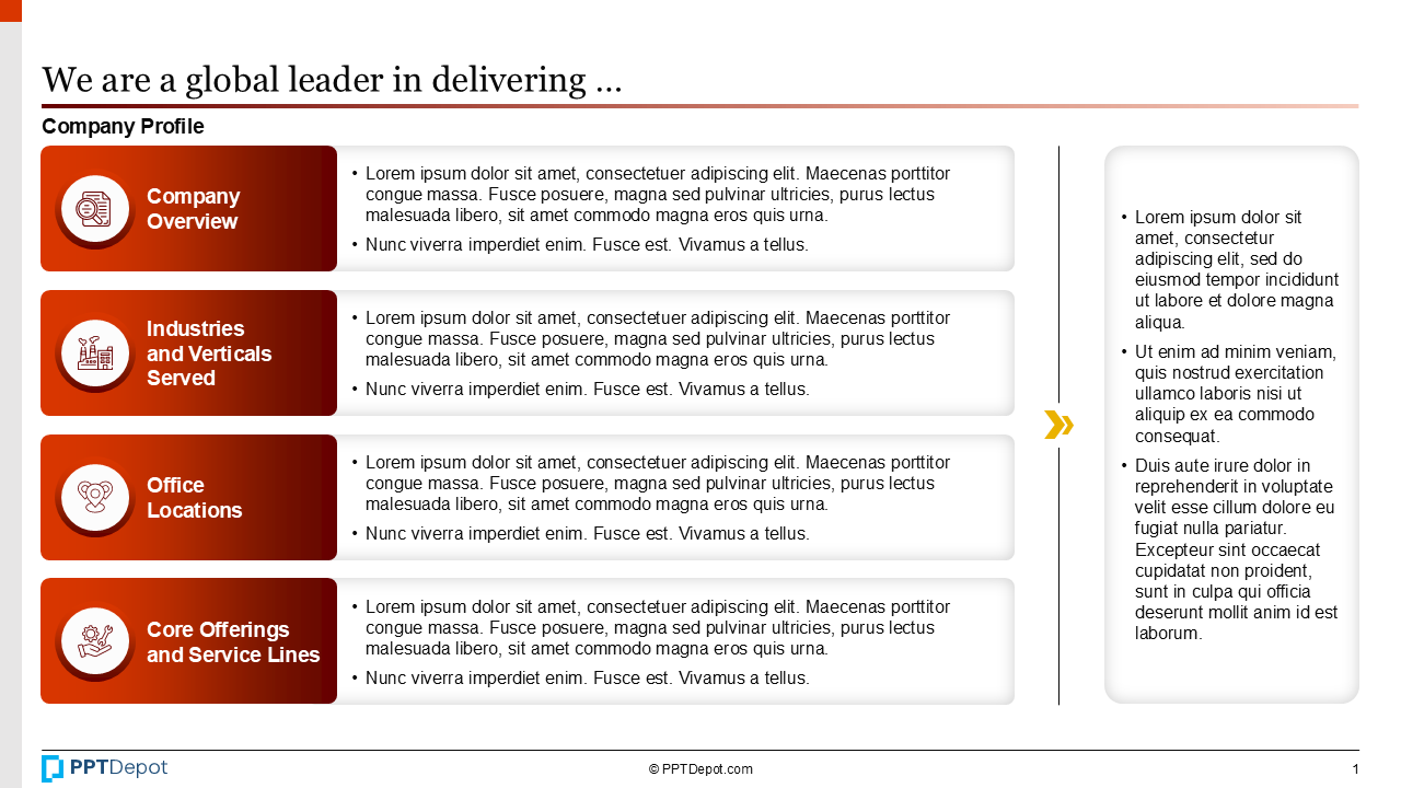 Company Profile PPT Slide 2