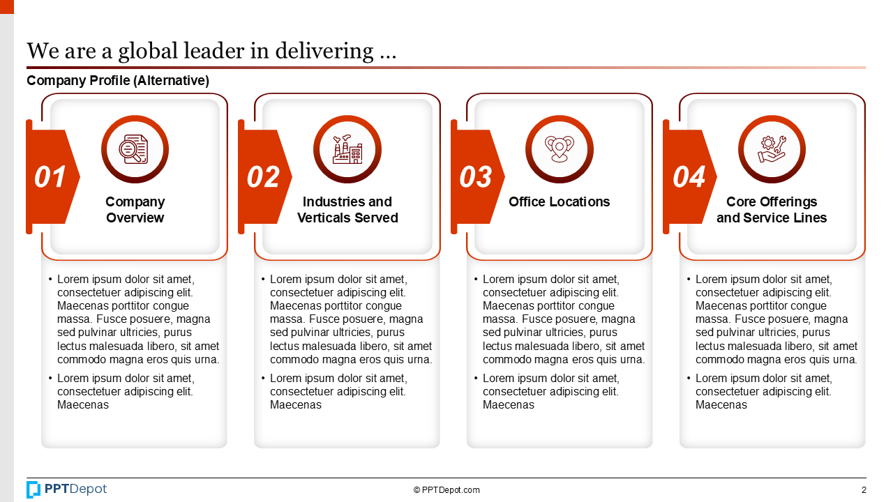 Company Profile PPT Slide 3