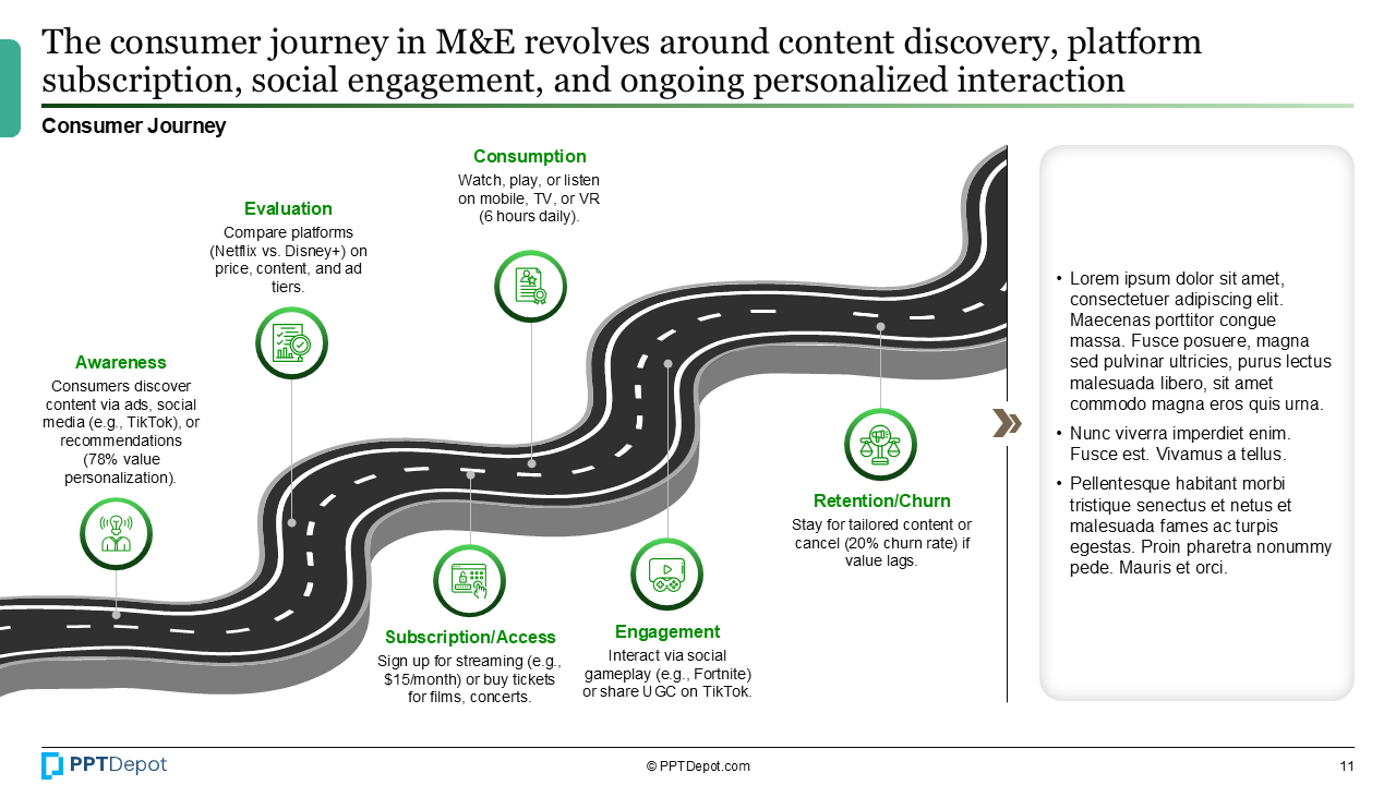 Media & Entertainment PPT Slide 4