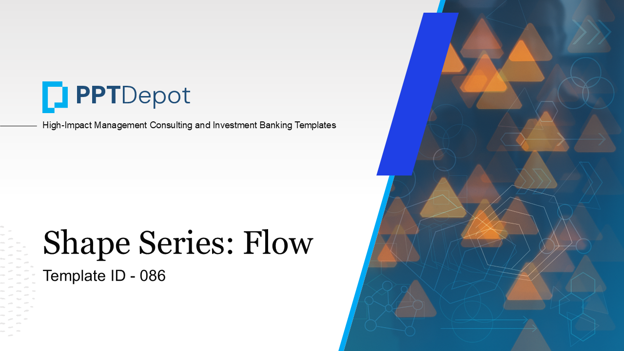 Shape Series: Flow PPT Slide 1