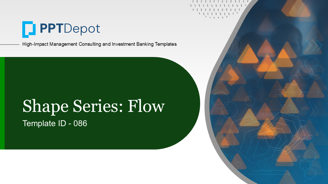 Shape Series: Flow PPT Slide 1