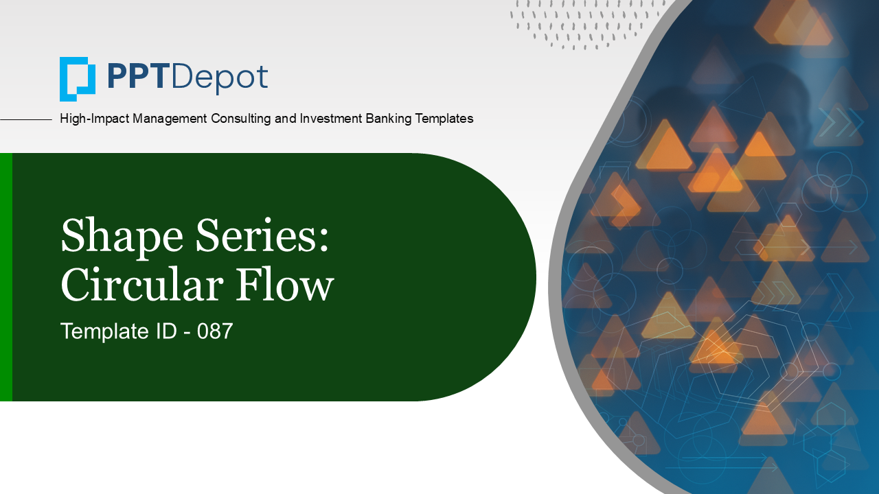 Shape Series: Circular Flow PPT Slide 1