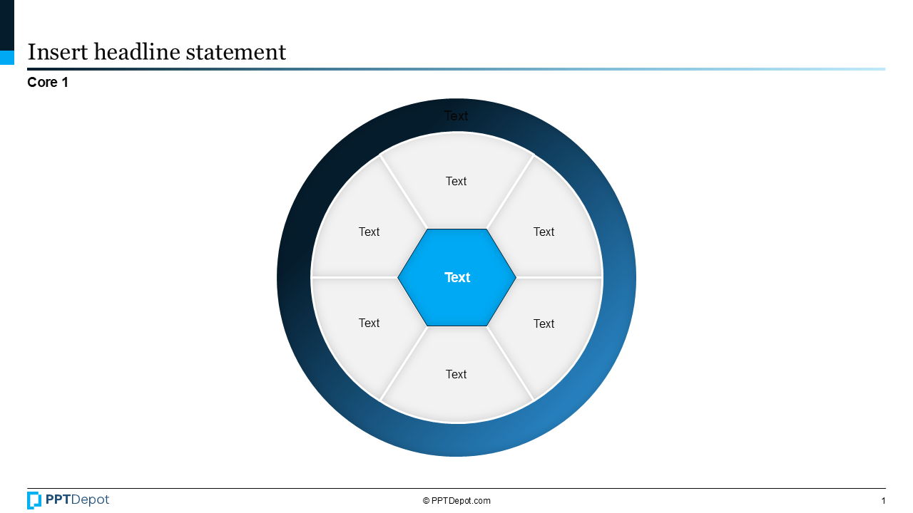Shape Series: Segments PPT Slide 2