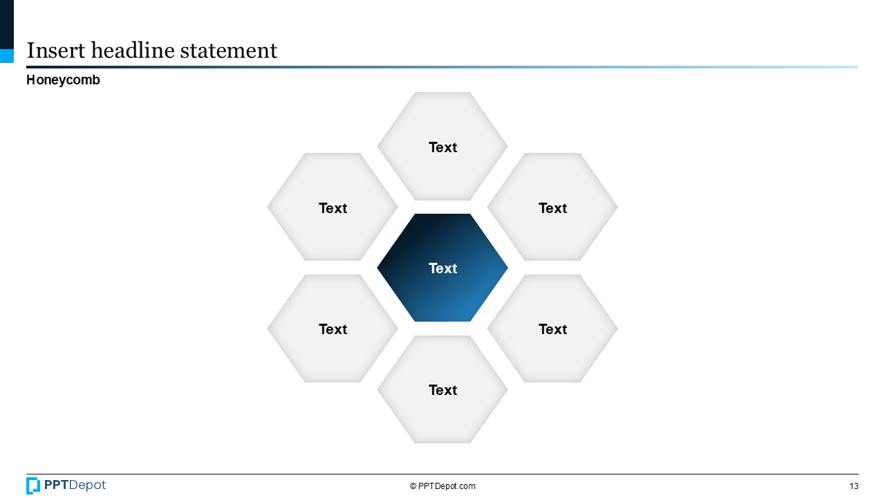 Shape Series: Segments PPT Slide 4