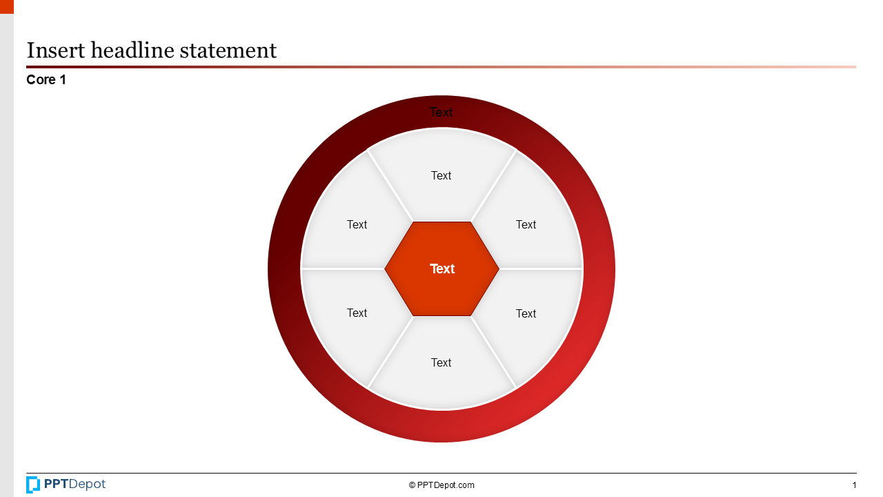 Shape Series: Segments PPT Slide 2