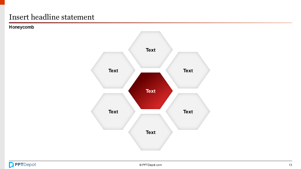 Shape Series: Segments PPT Slide 4