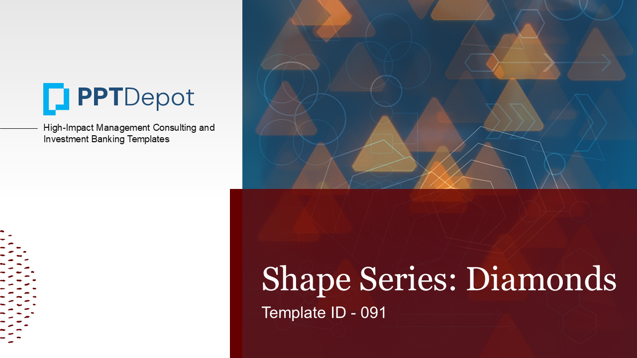 Shape Series: Diamonds PPT Slide 1