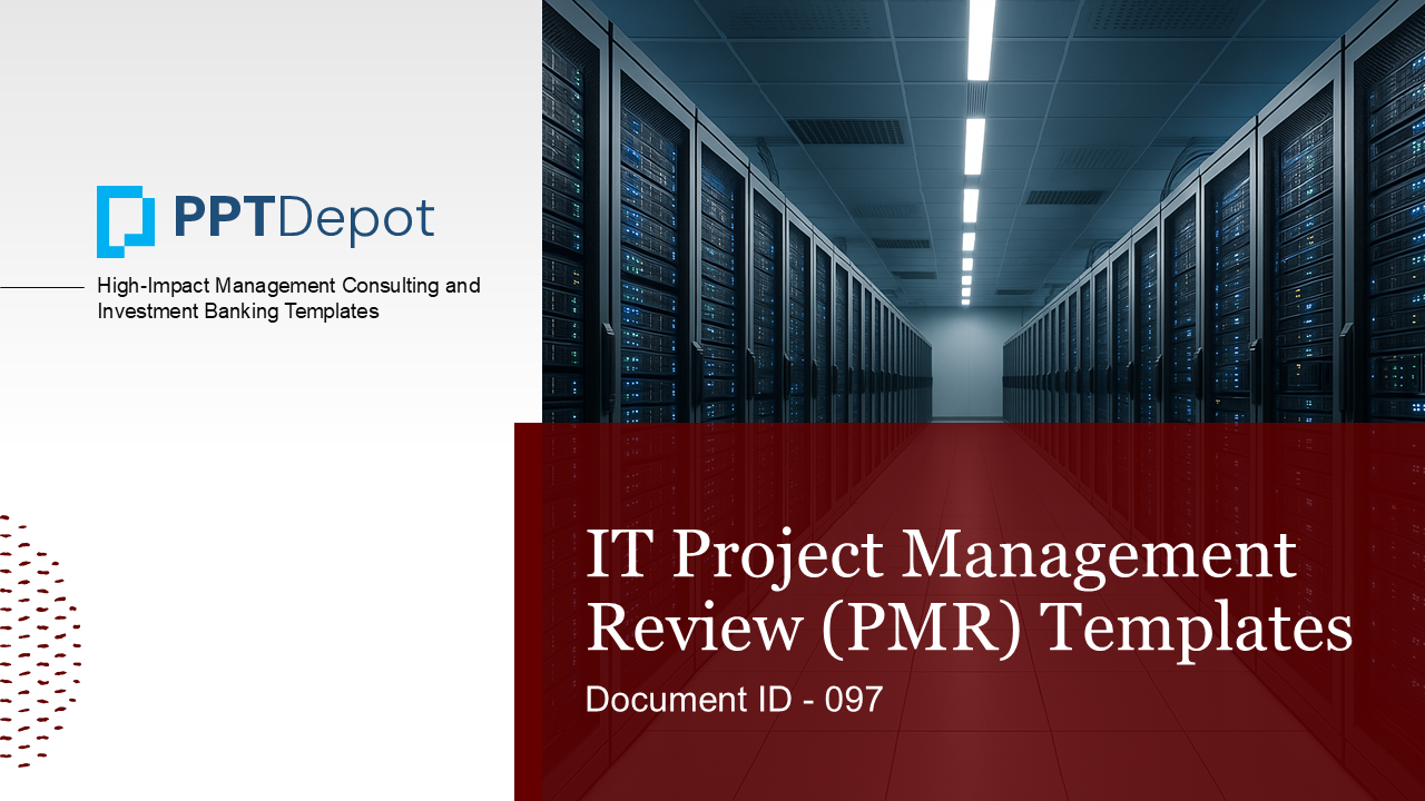 IT Project Management Review (PMR) PPT Slide 1