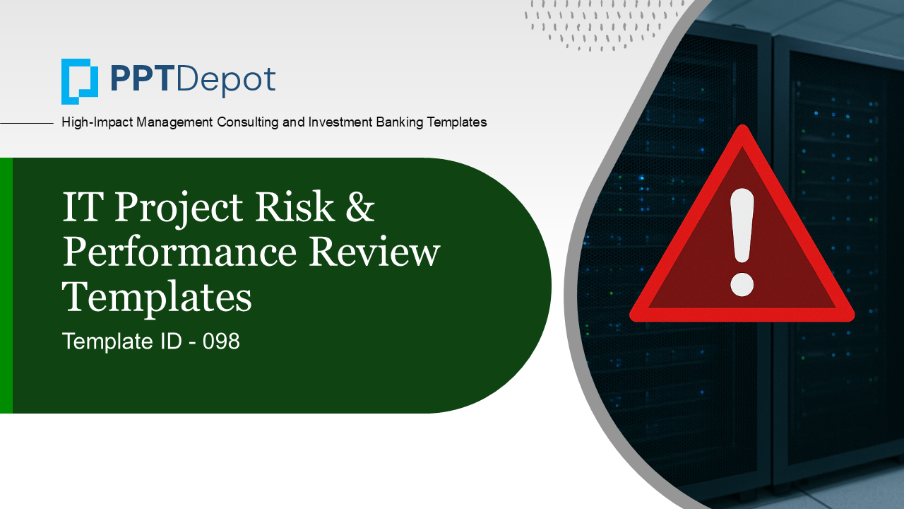 IT Project Risk & Performance Review PPT Slide 1